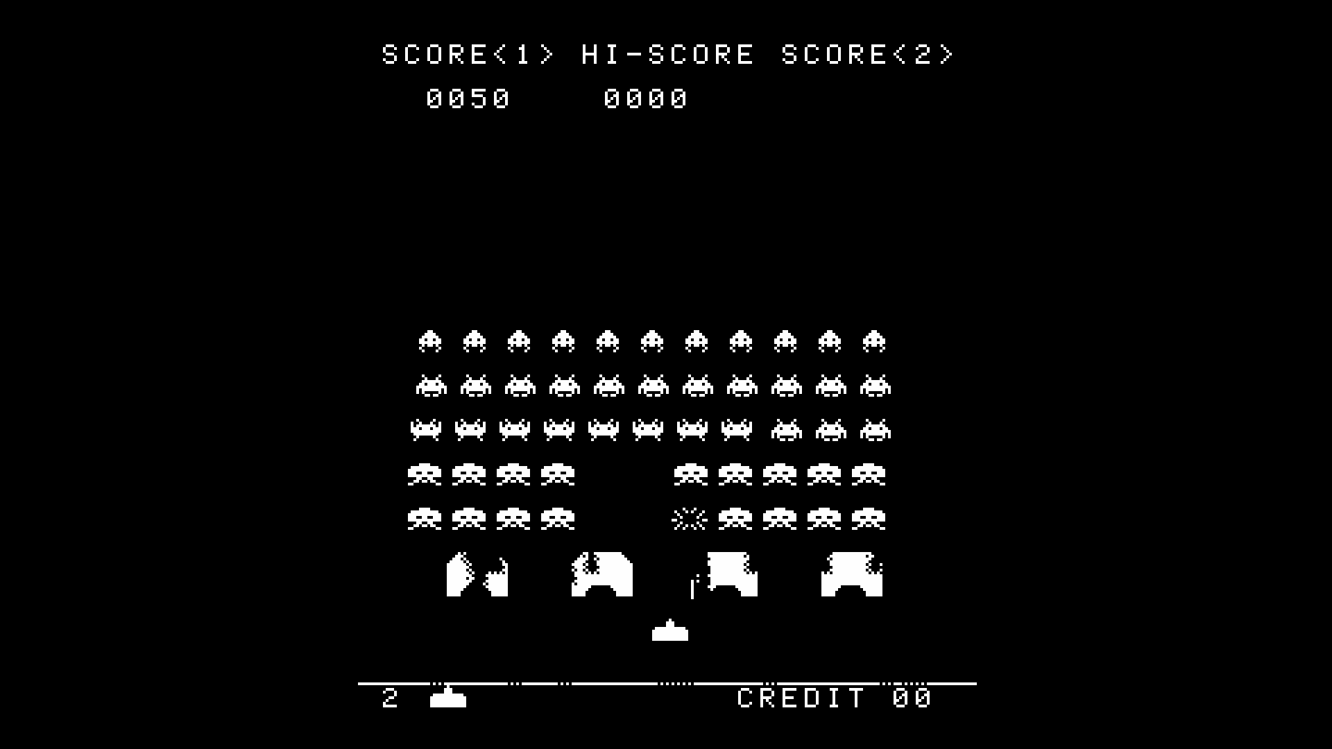 Space Invaders (1978) скриншот 2